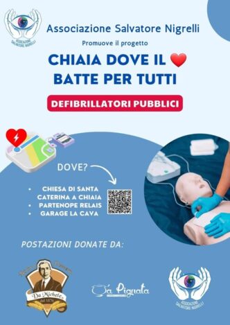 Inaugurazione di defibrillator