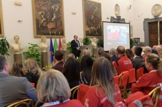 La croce rossa italiana celebr