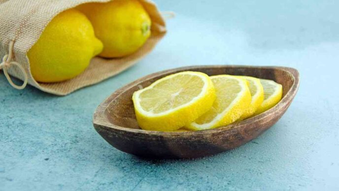 Il limone in cucina