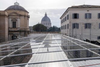 Nuova copertura fotovoltaica a