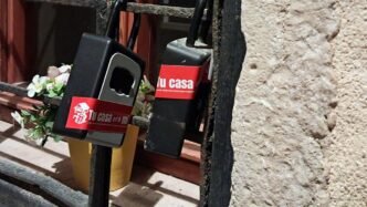 Protesta contro le key box3A il