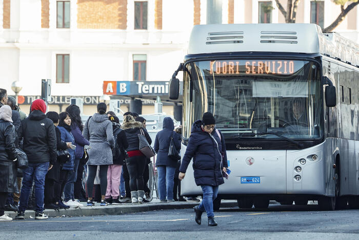 Sciopero dei trasporti a Roma3A 1