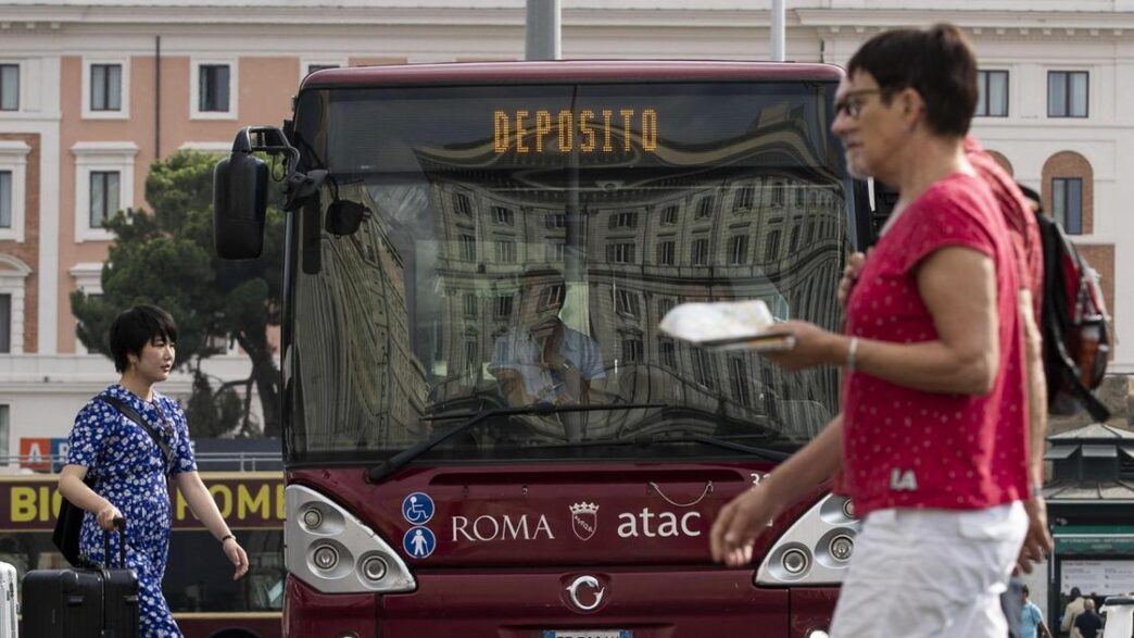 Sciopero dei trasporti a Roma3A