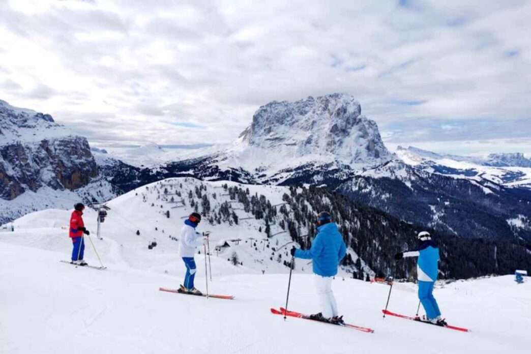 Ubriaco sulle piste delle Dolo