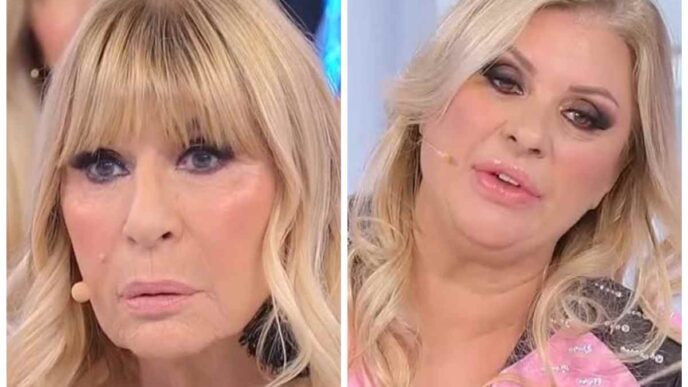 Tina e Gemma litigano