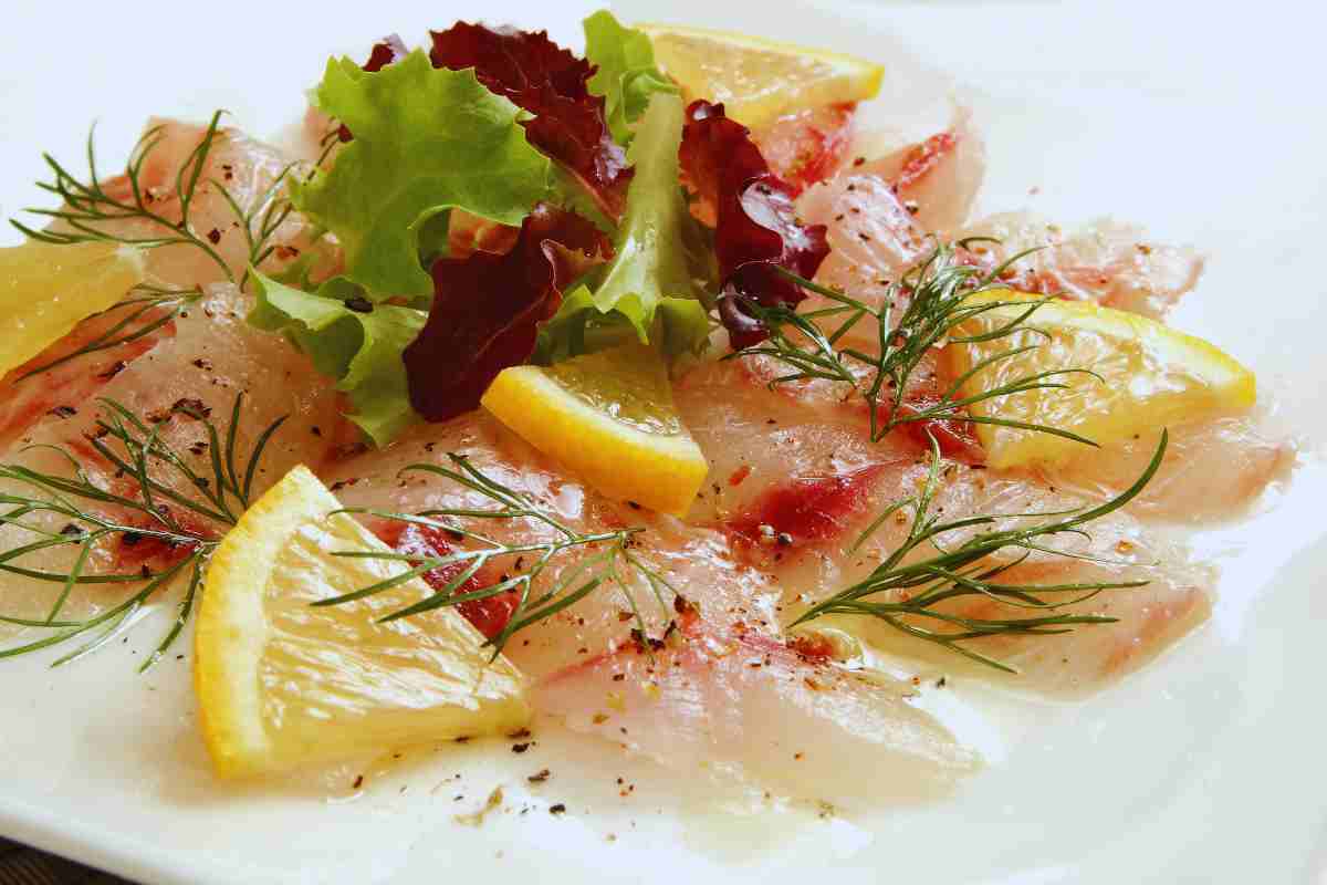 come fare il carpaccio di pesce spada