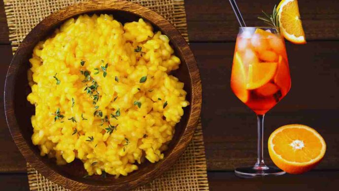 ricetta del risotto allo spritz