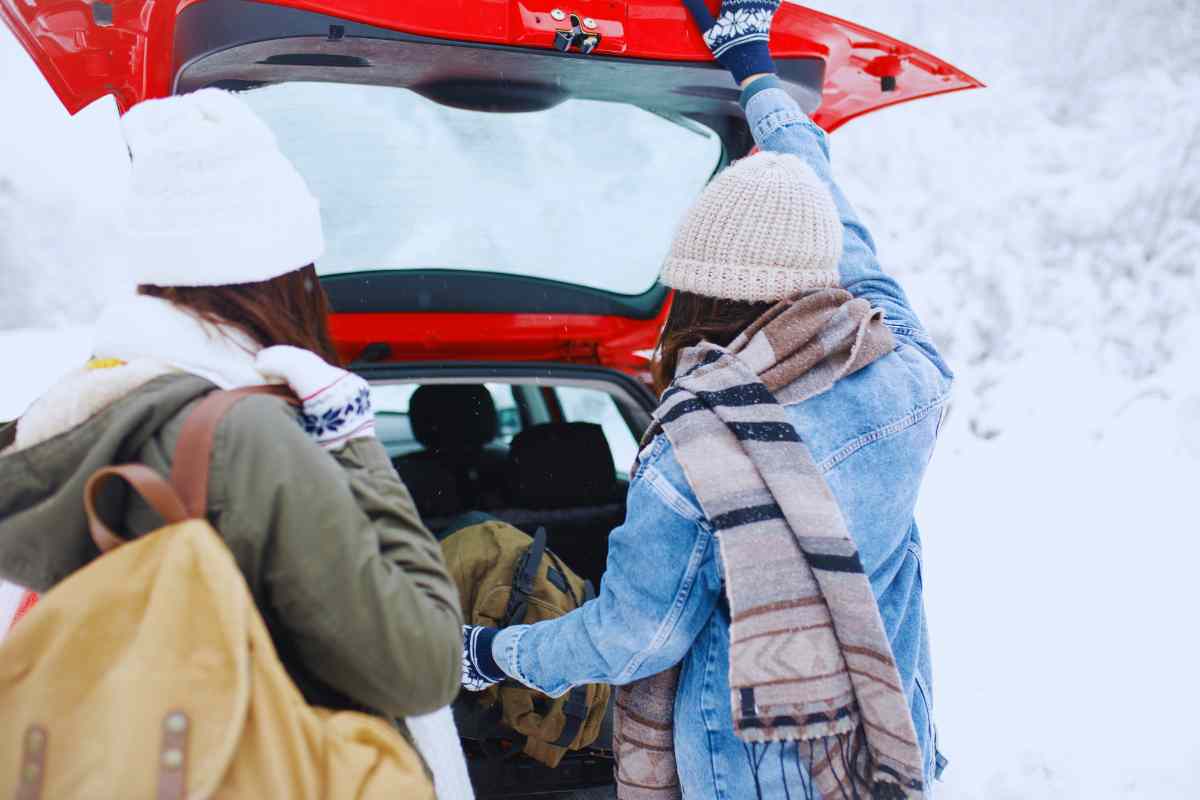 i trucchi per un lungo viaggio in auto a natale