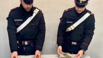 Arresto per possesso di droga