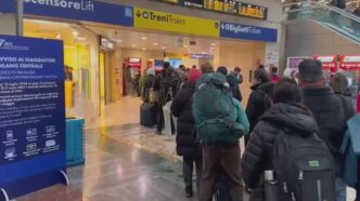 Caos alla stazione Centrale di