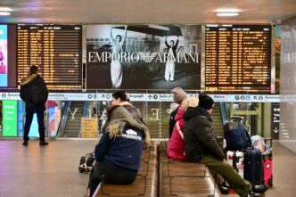 Caos nei trasporti ferroviari