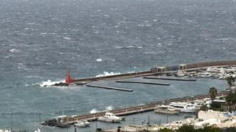 Capri isolata3A forte tempesta