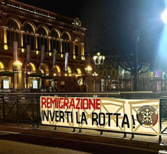 CasaPound torna in azione a To