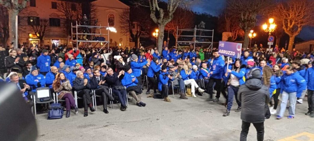 Celebrazione sportiva a Celano