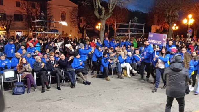 Celebrazione sportiva a Celano