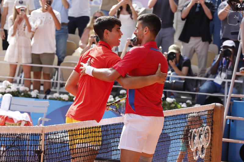 Djokovic e Alcaraz si sfidano