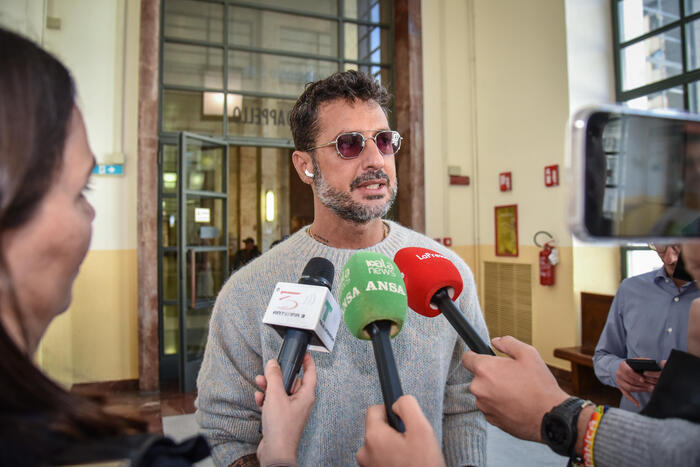 Fabrizio Corona in aula3A si di