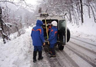 I danni causati dalla nevicata