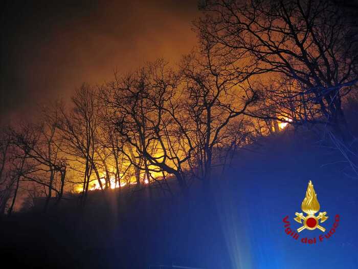 Incendi in Imperia3A interventi