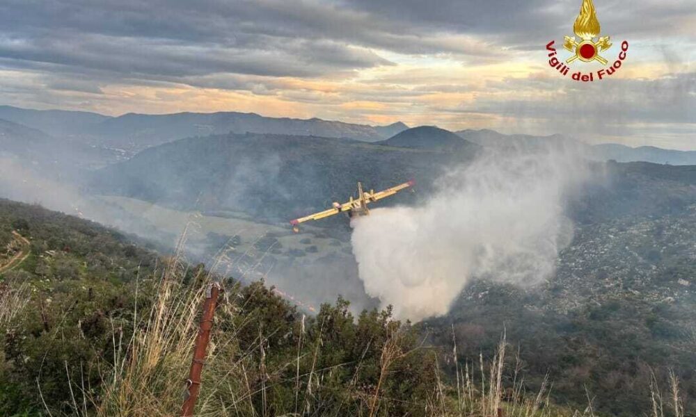 Incendio a Sezze3A Vigili del F