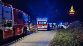 Incidente stradale a Ponzano d