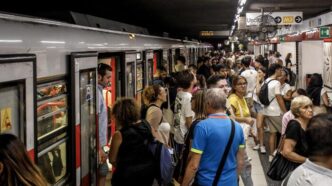 Incidenti in metropolitana a M