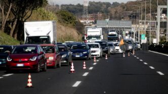 Incidenti stradali3A a Roma e p