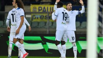 Lazio trionfa 3 0 a Verona e r