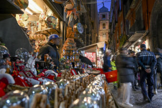 Napoli celebra un Natale da tu