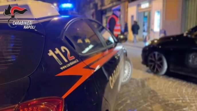 Operazione dei Carabinieri a B