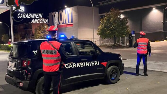 Operazione dei Carabinieri a F 1