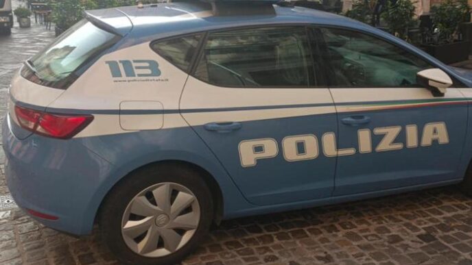 Operazione della Polizia ad An