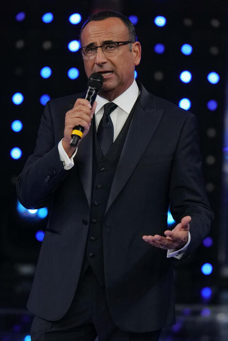 Sanremo 20243A Carlo Conti svel