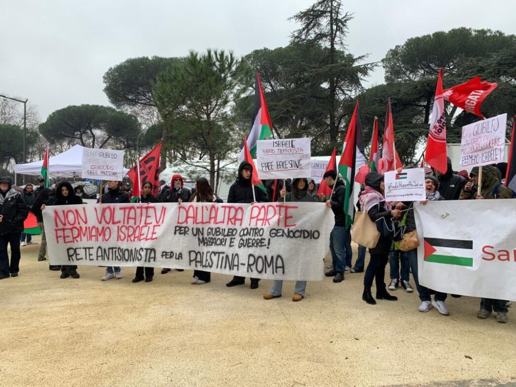 Studenti in protesta a Roma pe