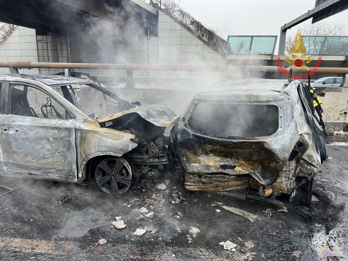 Tamponamento sull27autostrada M