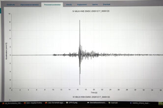 Terremoto di magnitudo 3.8 col