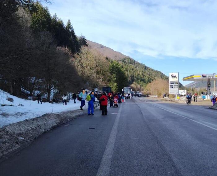 Traffico e disagi in Abruzzo3A