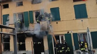 Tragedia a Poviglio3A incendi d