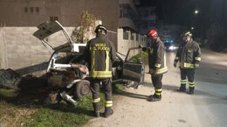 Tragico incidente stradale a M 2