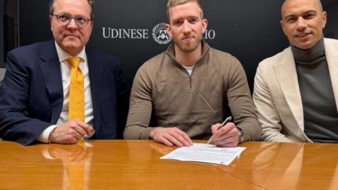 Udinese accoglie Egil Selvik3A