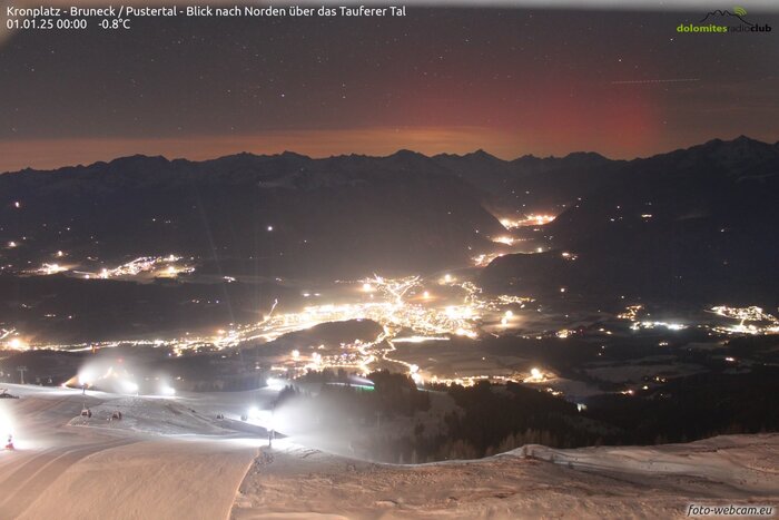 Un27incredibile aurora boreale