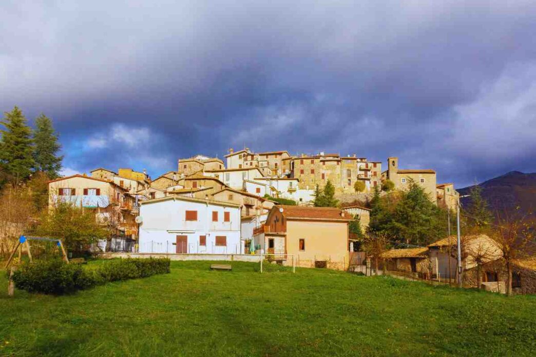 affascinante borgo nel lazio