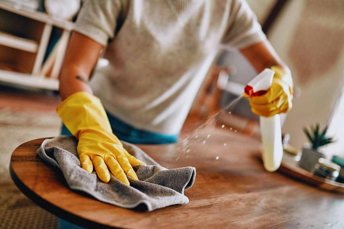 il disinfettante a base di bucce di limone