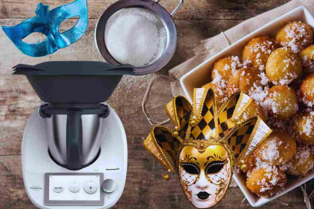 ricetta delle frittelle di carnevale con il bimby