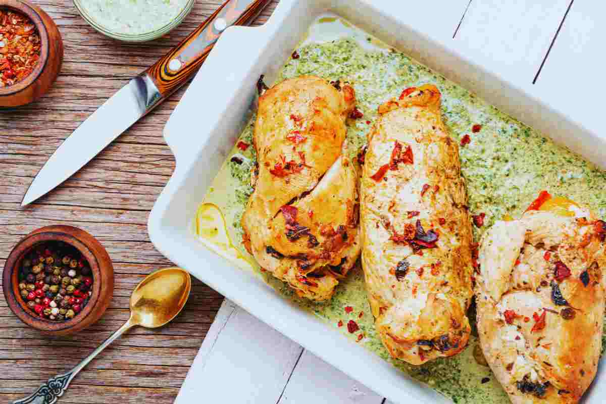 come fare gli involtini di pollo al forno