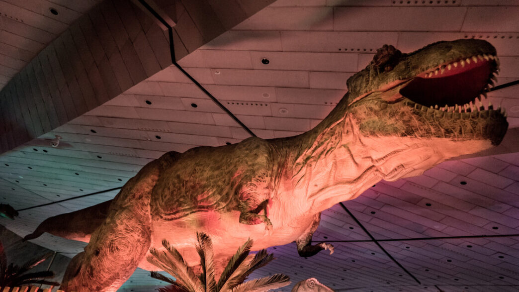 Dinosaurs live3A la mostra giur