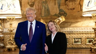 Donald Trump elogia Giorgia Me