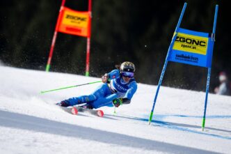 Federica Brignone in testa ai