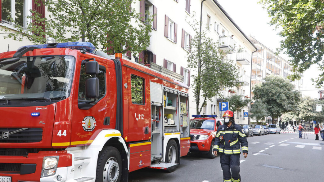 Incendio in cabina di trasform