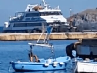 Incidente nel porto di Forio d